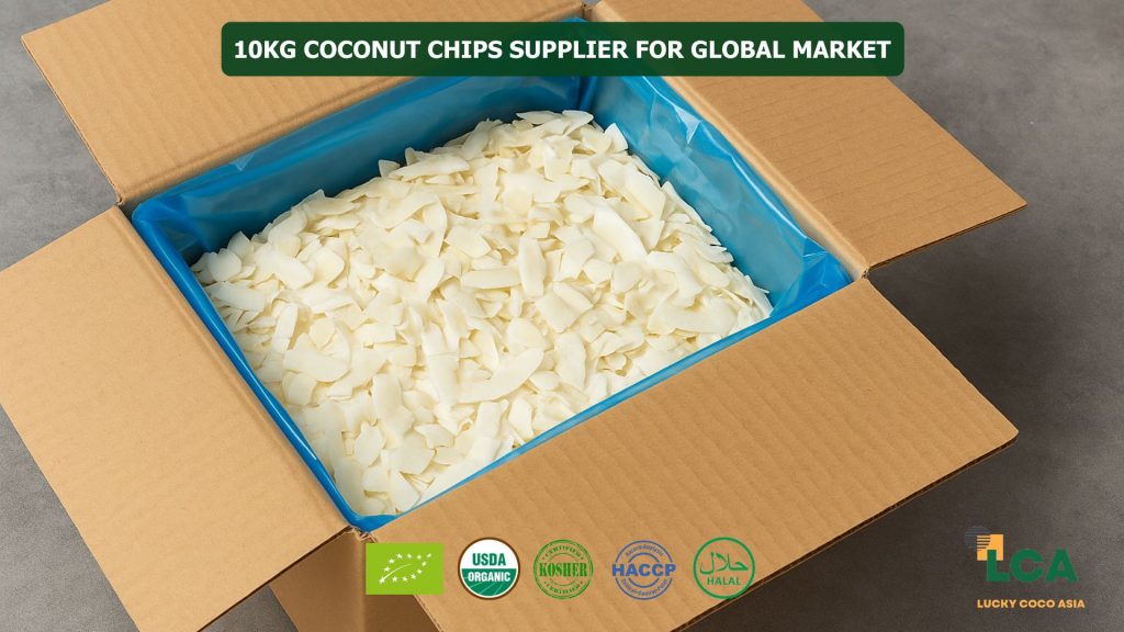 10kg Coconut Chips Supplier for Global Market