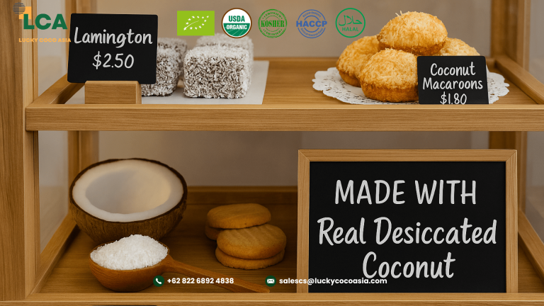 High-Quality Desiccated Coconut for Better Baking