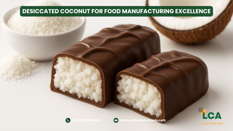 Desiccated Coconut for Food Manufacturing - Lucky Coco Asia