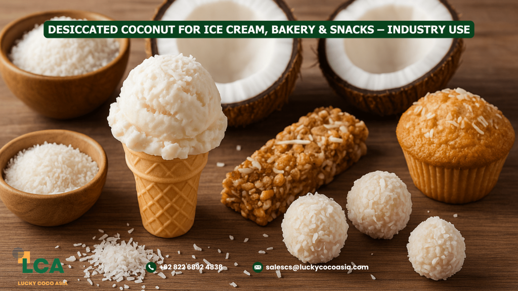 Desiccated Coconut for Ice Cream