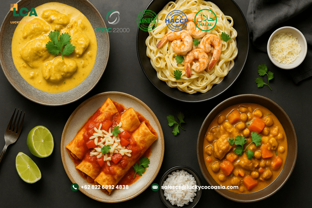 24% Fat Coconut Cream for Foodservice in Australia - Savory Dishes