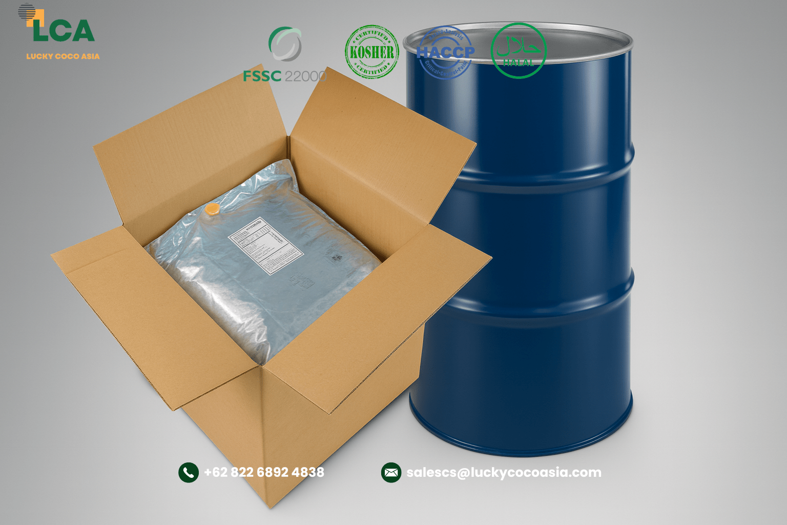 Coconut Cream Bulk Packaging