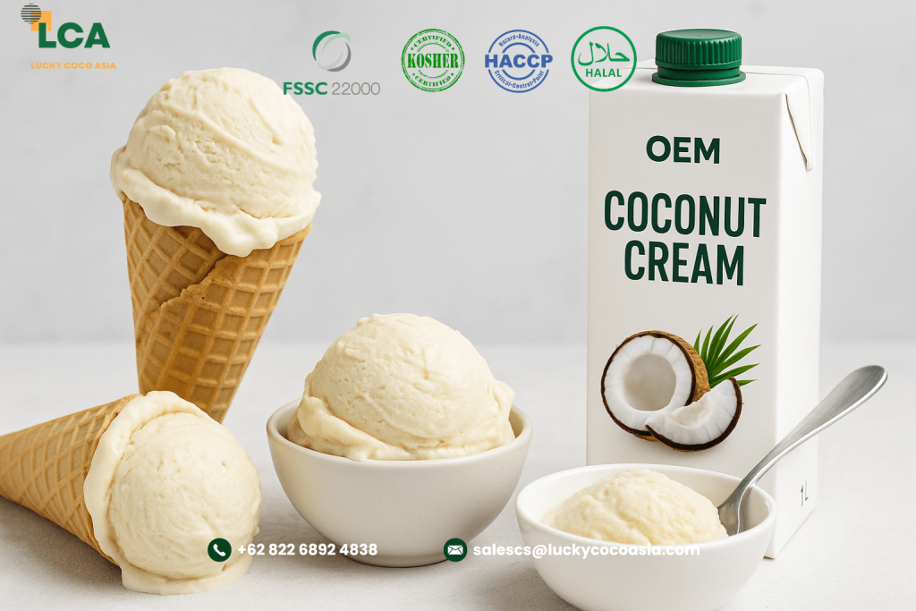 The Role of Coconut Cream in Plant-Based Products - Coconut Ice Cream
