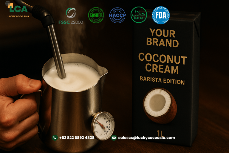 Coconut Milk - Frothing and Foaming