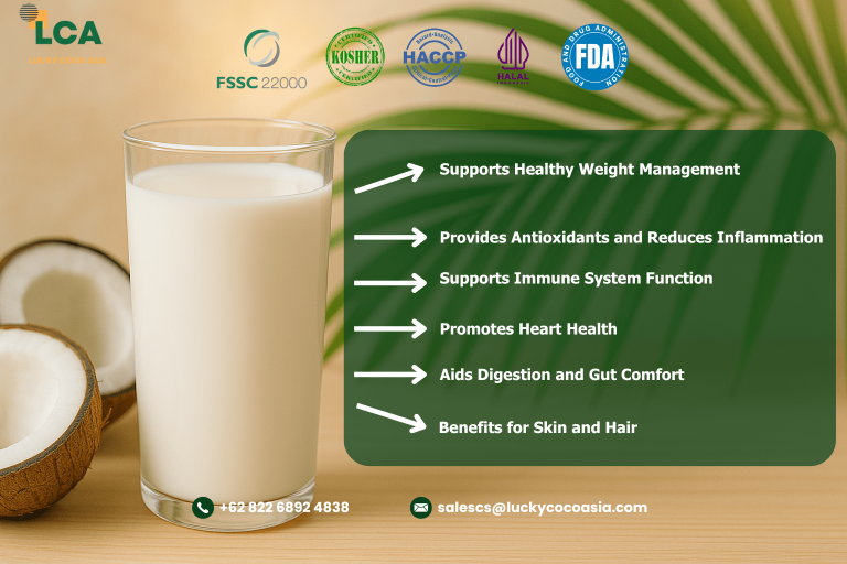 Health Benefits of Coconut Milk