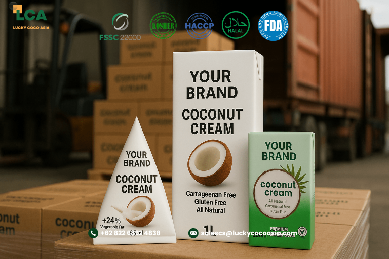 OEM Coconut Cream Indonesia – Private Label Supply
